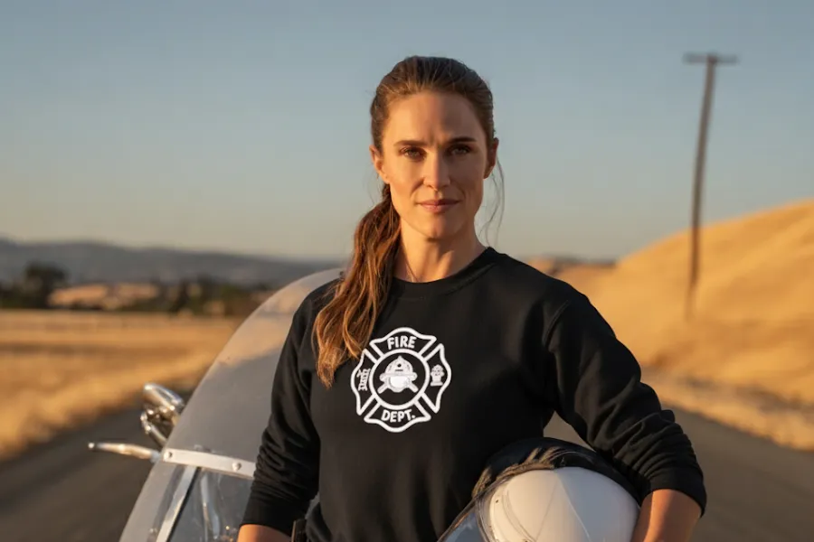 Long Fire Dept Pullover