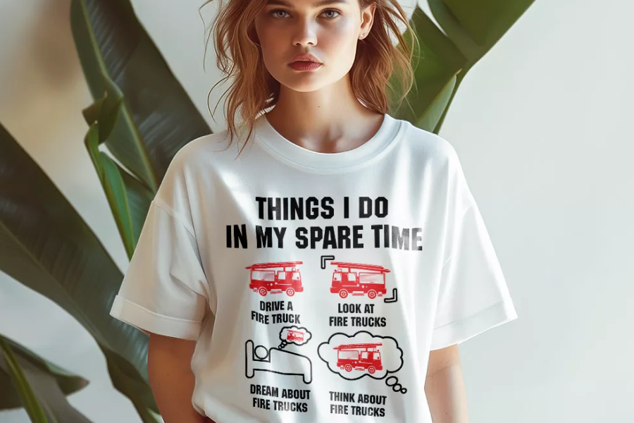 Firefighter humor t-shirt